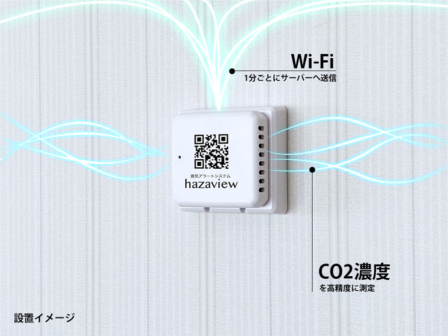 Co2濃度測定IoTデバイス